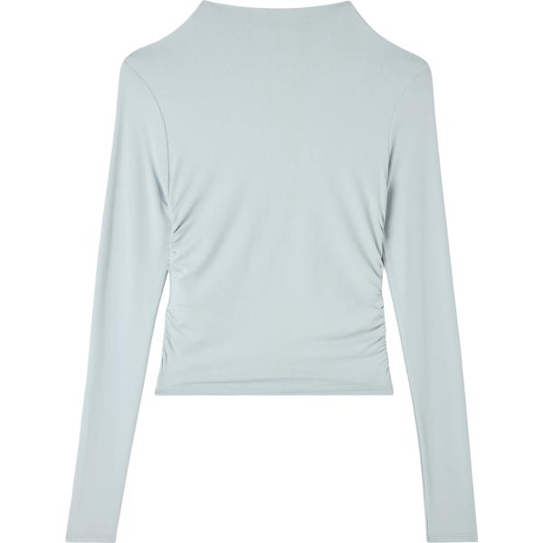 t-shirt Terranova grigio tinta unita