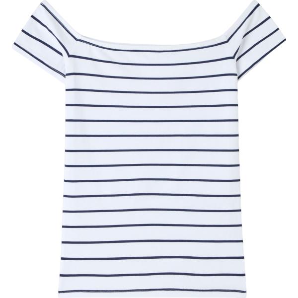 t-shirt Terranova bianco a righe