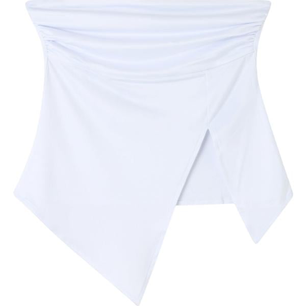 top Terranova bianco tinta unita