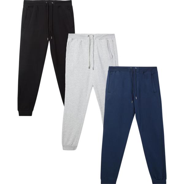 pantaloni Terranova nero tinta unita