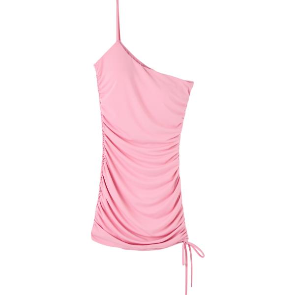vestiti corti Terranova rosa animalier