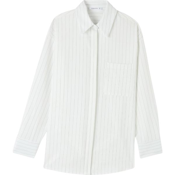 camicie Terranova bianco a righe