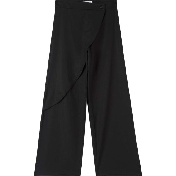 pantaloni Terranova nero tinta unita