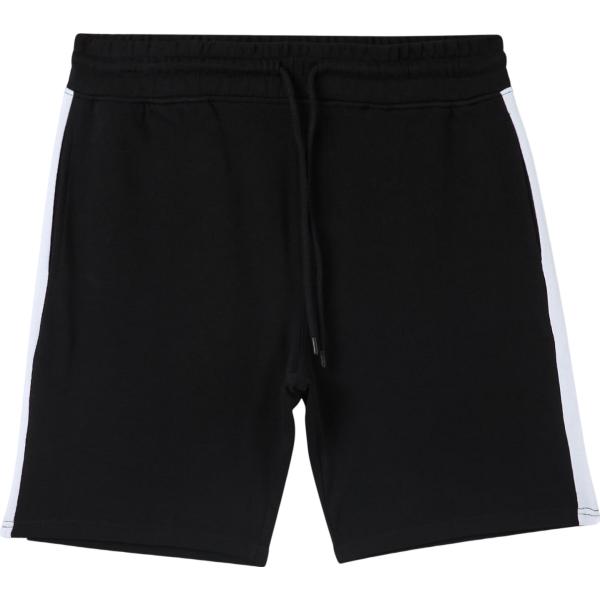 pantaloni corti Terranova nero con stampe