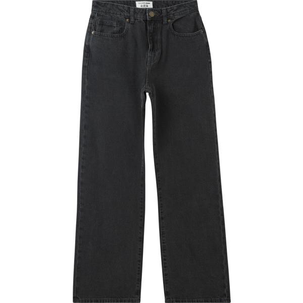 jeans dritti Terranova nero tinta unita