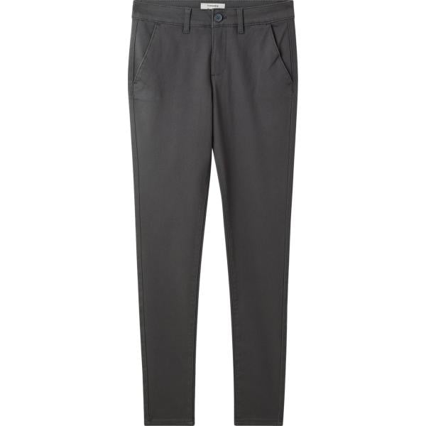pantaloni chino Terranova grigio tinta unita
