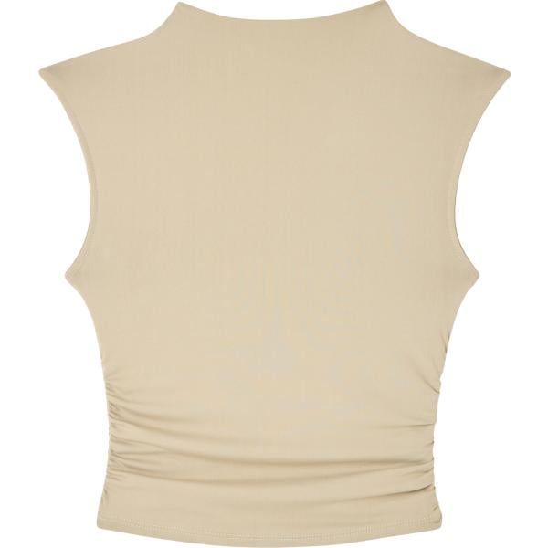 t-shirt Terranova marrone tinta unita