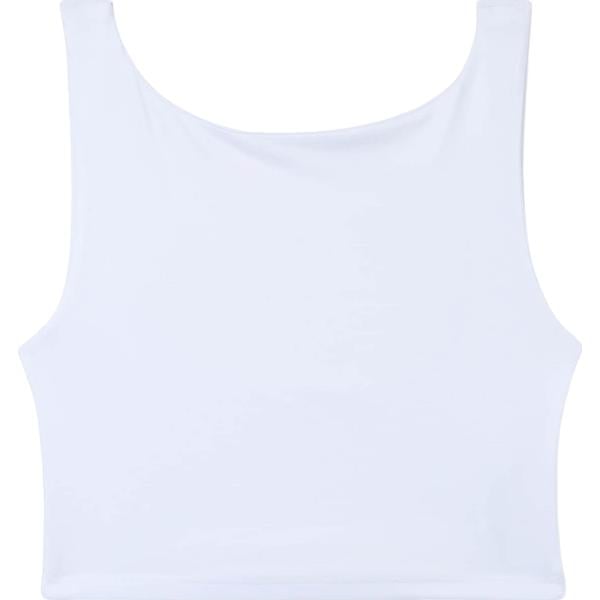 top Terranova bianco tinta unita