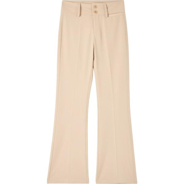 pantaloni Terranova marrone tinta unita
