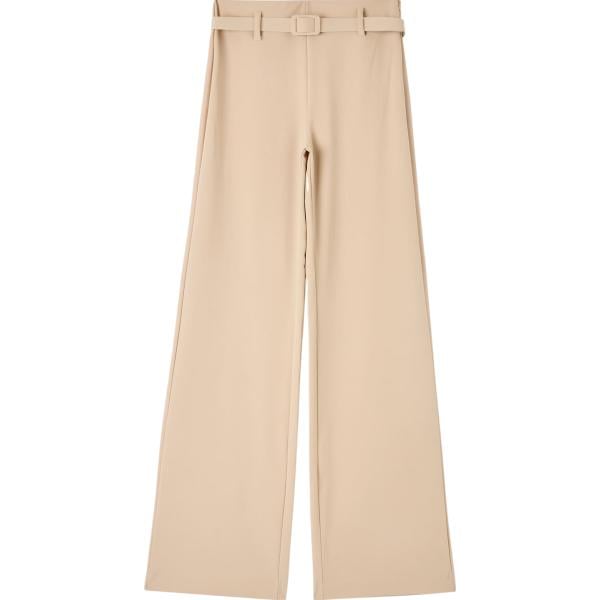 pantaloni Terranova marrone tinta unita