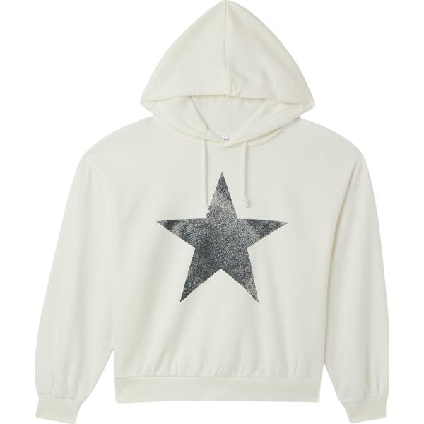 felpe sportive Terranova bianco con stampe
