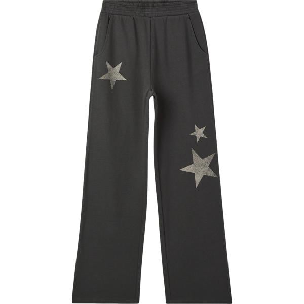 pantaloni Terranova grigio con stampe