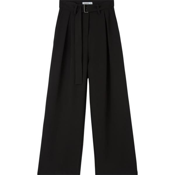 pantaloni Terranova nero tinta unita
