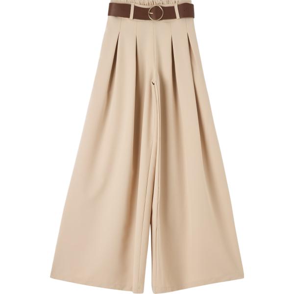 pantaloni Terranova marrone tinta unita