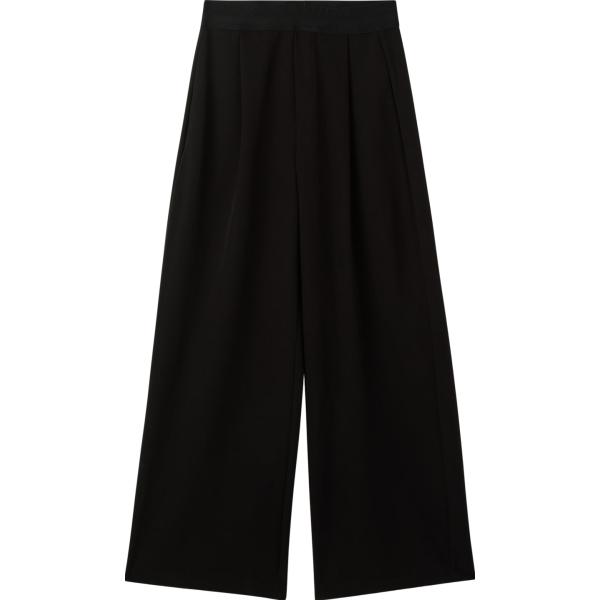 pantaloni Terranova nero tinta unita