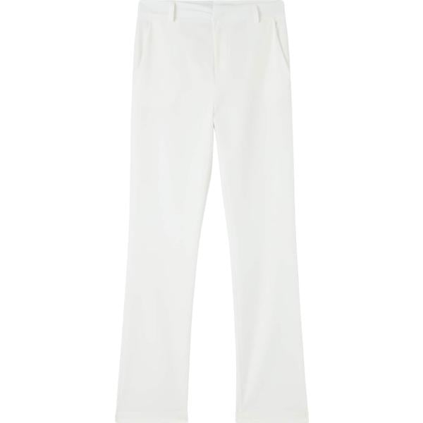 pantaloni Terranova bianco tinta unita