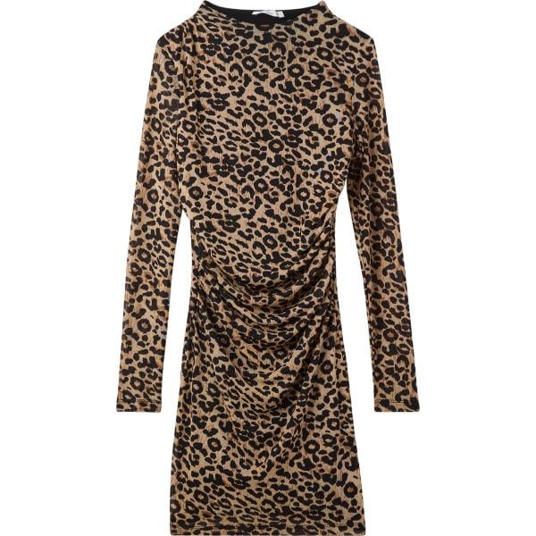 vestiti lunghi Terranova marrone animalier