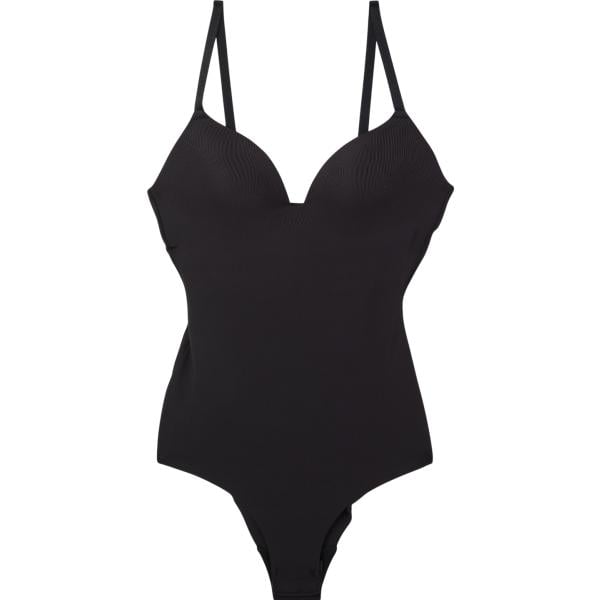 body Terranova nero tinta unita
