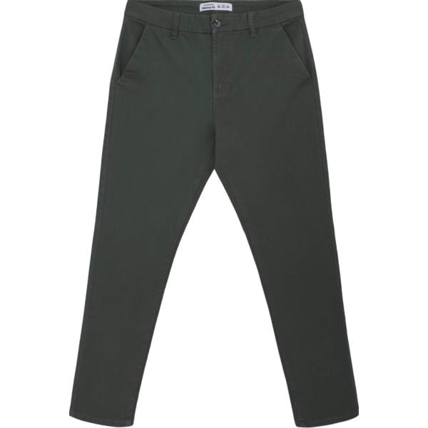 pantaloni chino Terranova grigio tinta unita