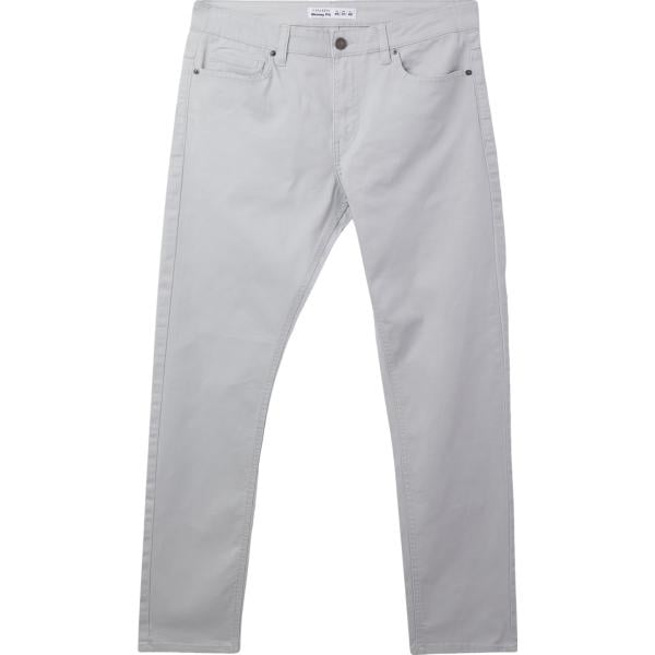 pantaloni skinny Terranova grigio tinta unita
