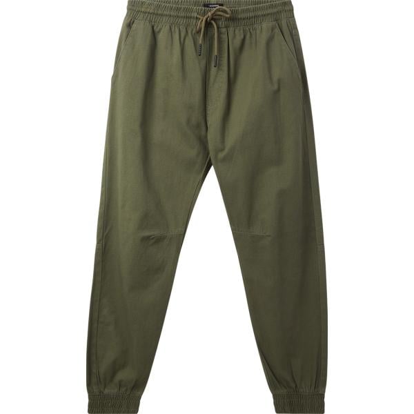 pantaloni sportivi Terranova verde tinta unita