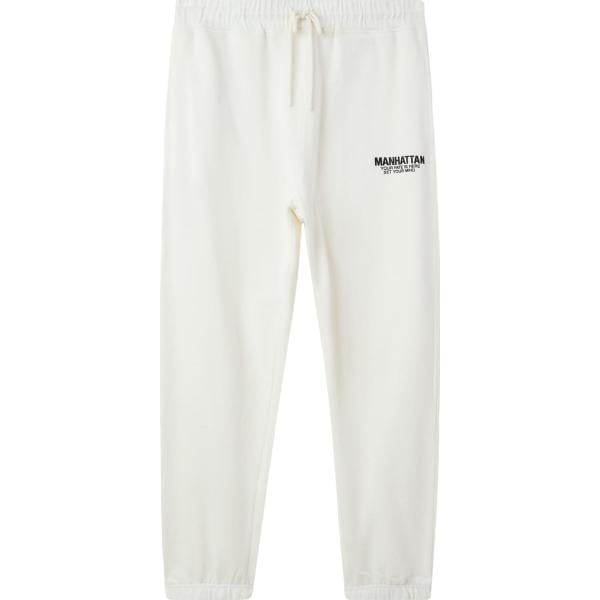 pantaloni sportivi Terranova bianco con stampe