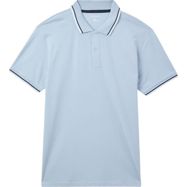 polo Terranova blu a righe