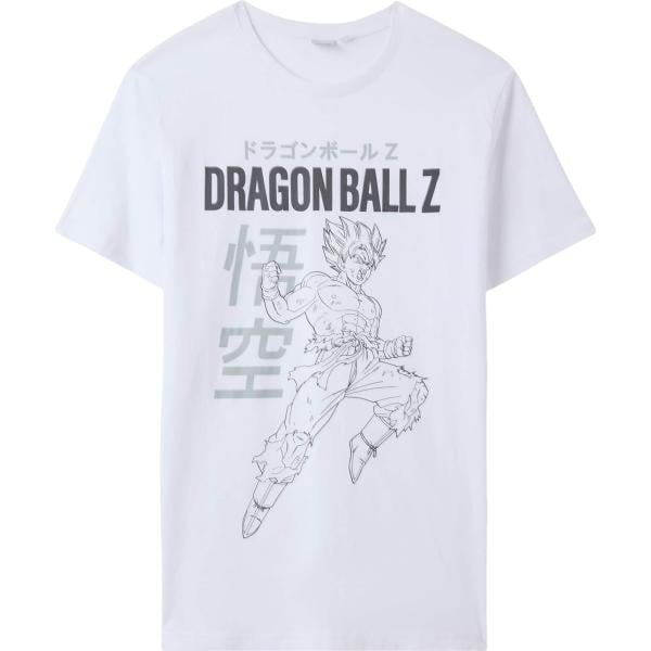t-shirt Terranova bianco con stampe