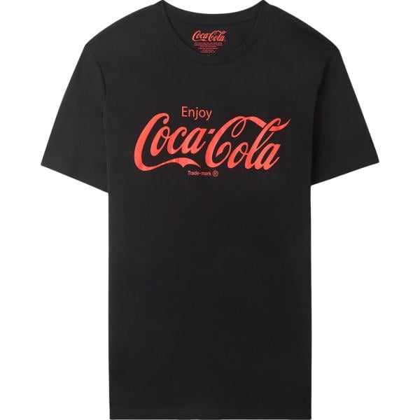 t-shirt Terranova nero con stampe