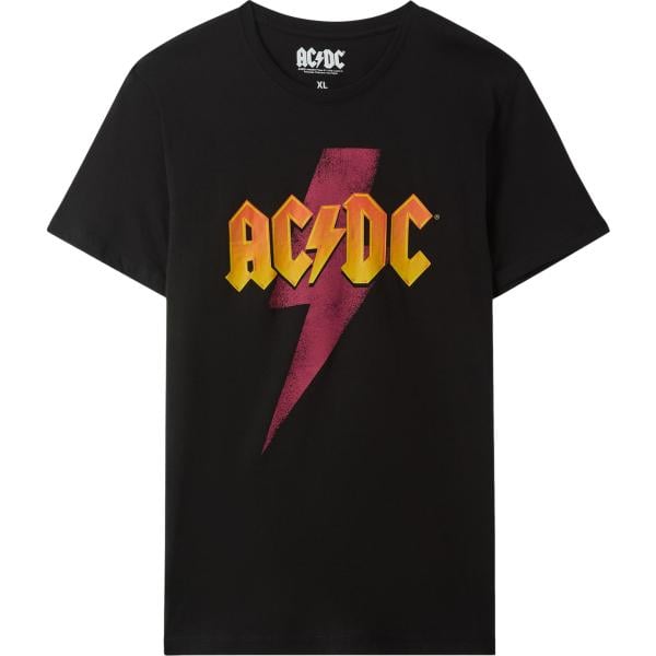 t-shirt Terranova nero con stampe