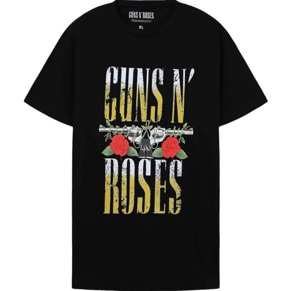 t-shirt Terranova nero con stampe