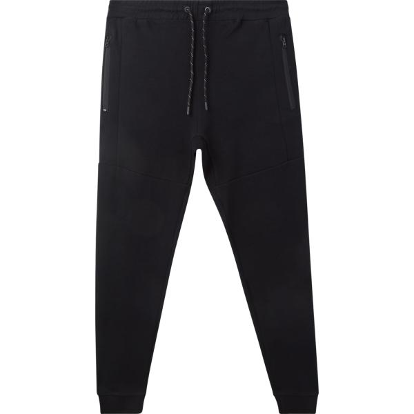pantaloni sportivi Terranova nero tinta unita