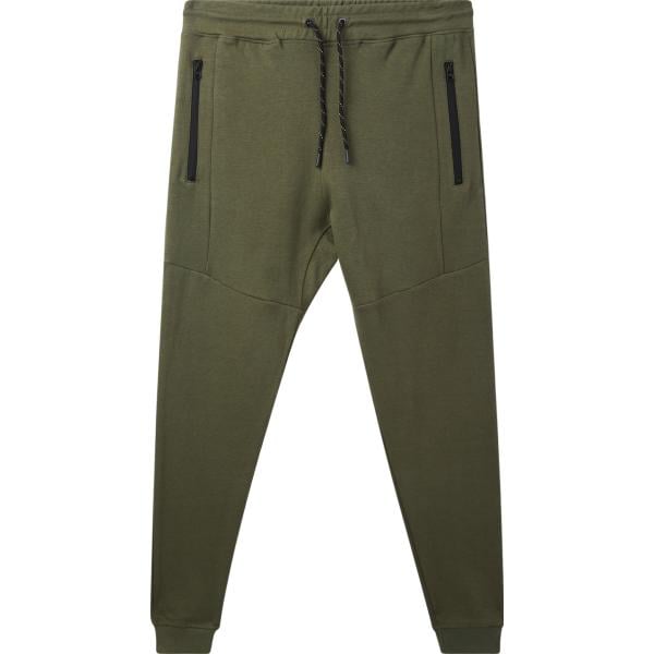 pantaloni sportivi Terranova verde tinta unita