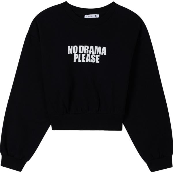 felpe Terranova nero con stampe