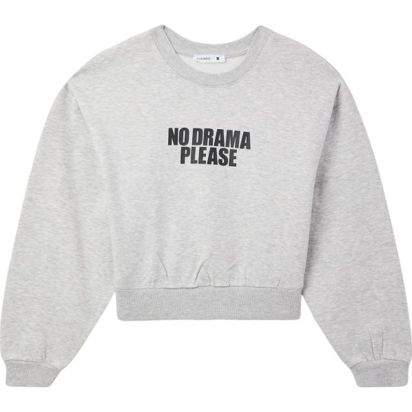 felpe Terranova grigio con stampe
