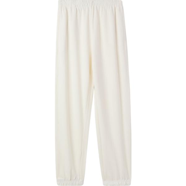 pantaloni Terranova bianco tinta unita