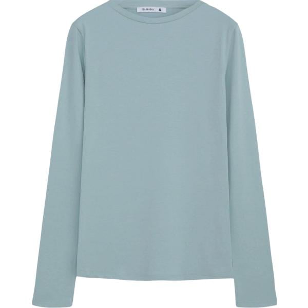 t-shirt Terranova verde tinta unita