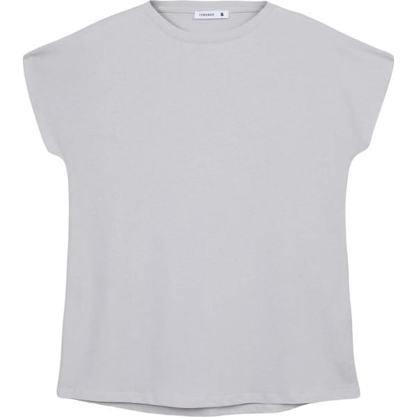 t-shirt Terranova grigio tinta unita