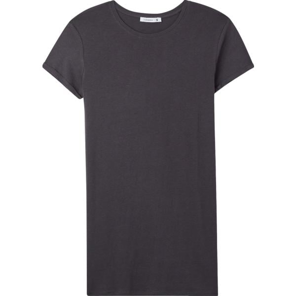 t-shirt Terranova grigio tinta unita