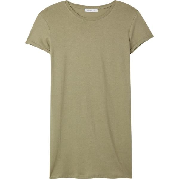 t-shirt Terranova marrone tinta unita