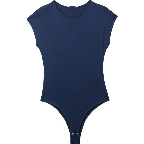 body Terranova blu tinta unita