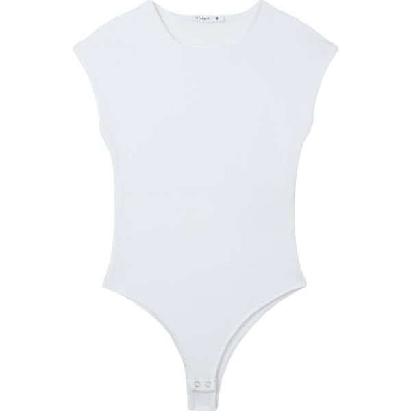 body Terranova bianco tinta unita