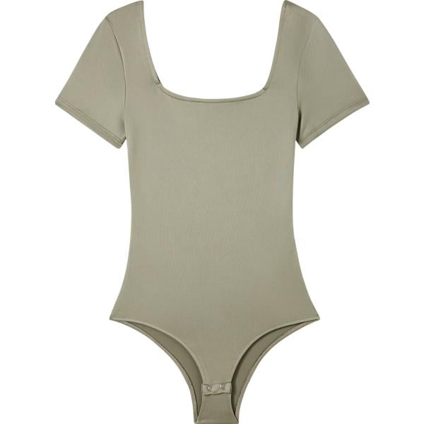body Terranova marrone tinta unita