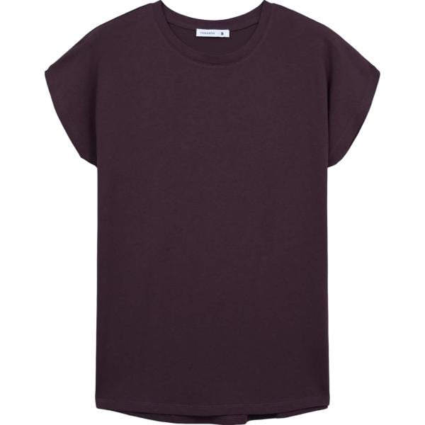 t-shirt Terranova marrone tinta unita