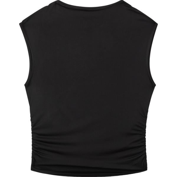 t-shirt Terranova nero tinta unita