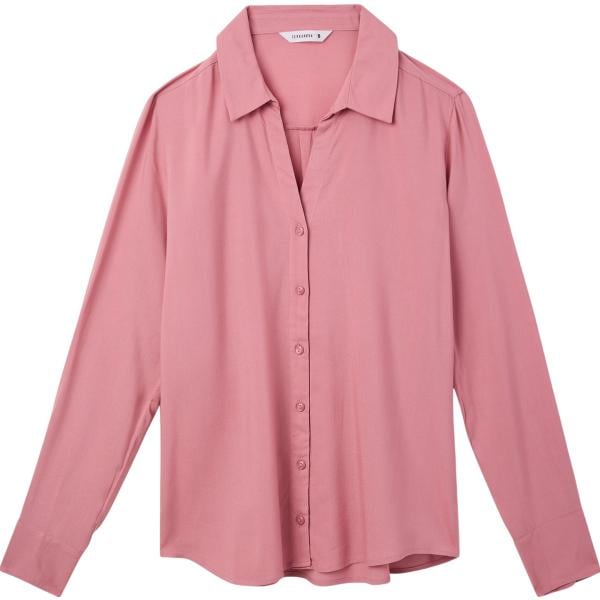 camicie Terranova rosa tinta unita