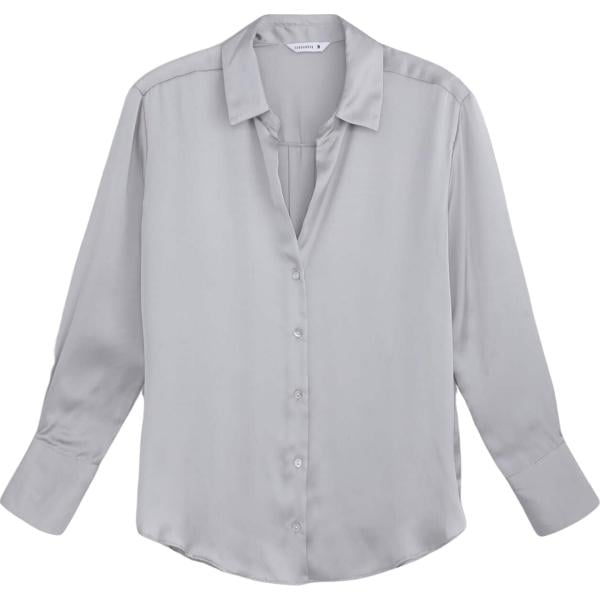 camicie Terranova grigio tinta unita