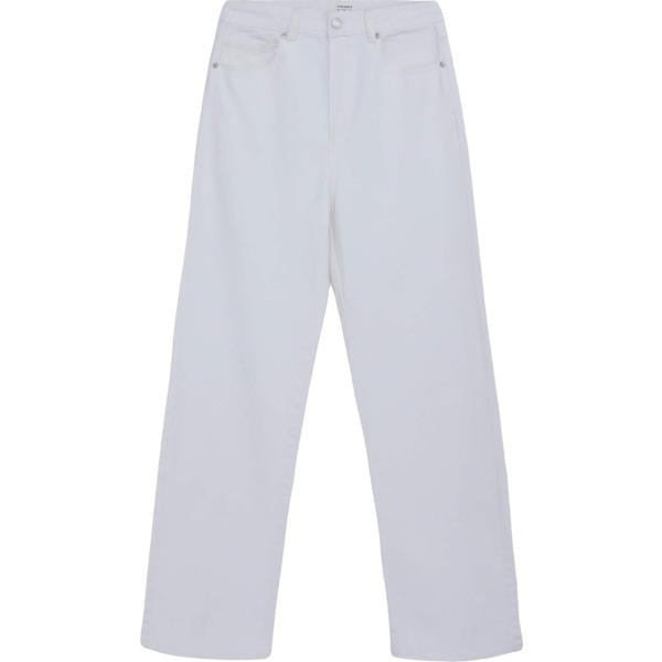 pantaloni Terranova bianco tinta unita