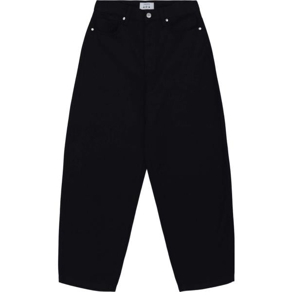 pantaloni Terranova nero tinta unita