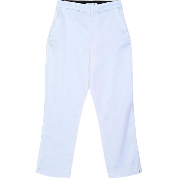 pantaloni Terranova bianco tinta unita